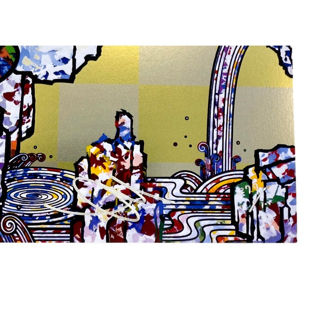 Offset lithograph in colors on smooth wove paper. Hand signed lower right by Takashi Murakami. Hand numbered 279/300 lower...