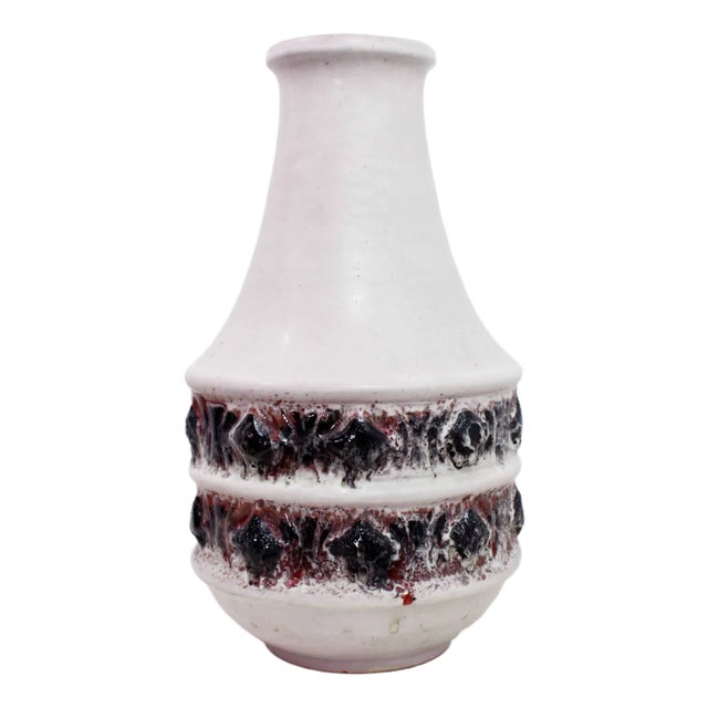 German Ceramic Vase, 1960s For Sale