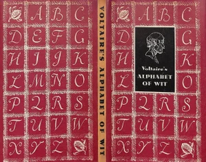 "Voltaire's Alphabet of Wit" 1955 McPharlin, Paul [Edited and Illustrated By]