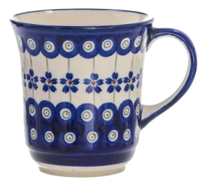 New 300 Ml Ceramic Mugs from Zakłady Ceramiczne Bolesławiec, Set of 4