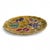 Early 20th Century Antique French Barbotine Majolica Fruit Decorative Plate For Sale - Image 5 of 16