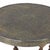 Wood Small Side Table with Sugarcane Frame and Brass Top, 1920s For Sale - Image 7 of 8