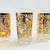 Mid Century Gold Leaf Tumblers - Set of 4 For Sale - Image 4 of 7