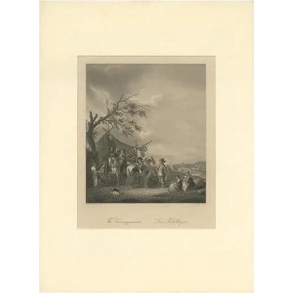 Heawood, Field Camp, 1860, Paper For Sale - Image 5 of 5