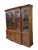 Stunning Georgian style breakfront by Maitland Smith. Cabinet is impeccably constructed synonymous with Maitland Smith....