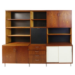 Mid-Century Wall Unit by Cees Braakman for Pastoe For Sale