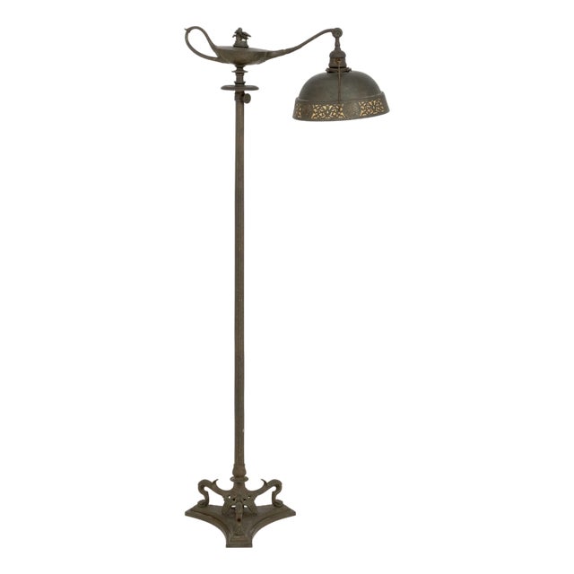 Tiffany Studios Aladdin Floor Lamp, Circa 1910 For Sale