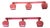 Vintage Stitched Leather Coat Rack by Jacques Adnet, 1950s, Set of 2 For Sale