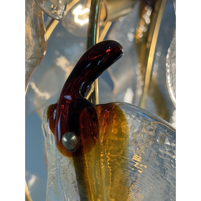 1970s Murano Glass 3-Light Pendant, 1970s For Sale - Image 5 of 12