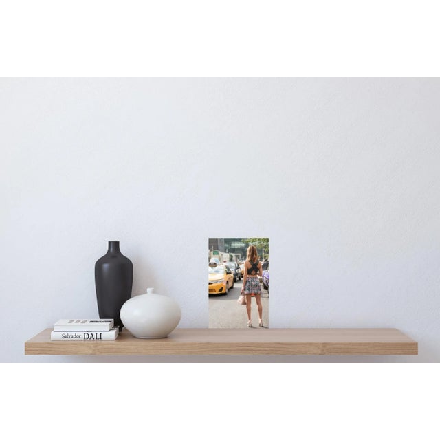 [Manhattan, New York, 2014] I loved her look with the Louis Vuitton mini bag and took this street fashion photo at the...