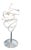 Sculptural Stainless Steel Light Object by Harco Loor, 1980s For Sale