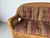 Vintage Coastal Rattan & Wicker Loveseat With Original Cushions For Sale - Image 4 of 12