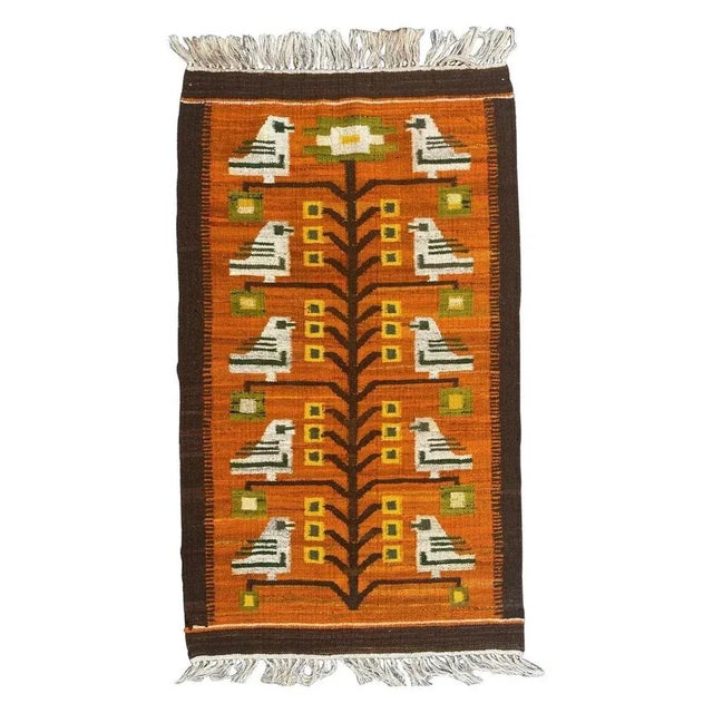 Vintage Polish Art Deco Tapestry For Sale - Image 14 of 14