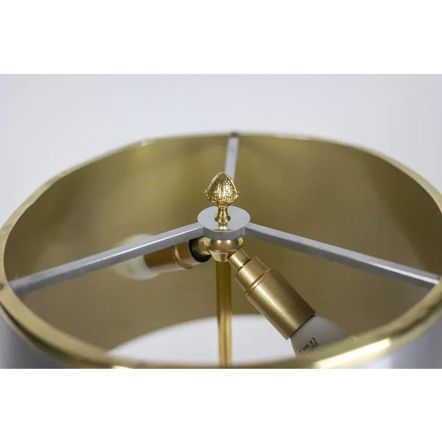 Lamp in Gilded Bronze and Sheet Metal from Maison Charles, 1970s For Sale - Image 6 of 7