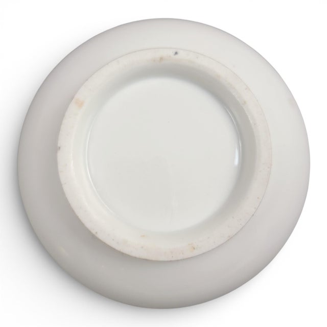 Amtique Empire Porcelain Cup and Saucer, 1820, Set of 2 For Sale - Image 12 of 14