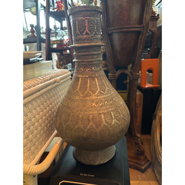 Persian Mid 19th Century Indo-Persian Style Vase For Sale - Image 3 of 7