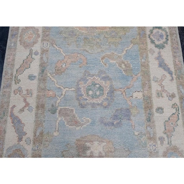 Turkish Oushak Rug 3' x 5'8" For Sale In Houston - Image 6 of 8