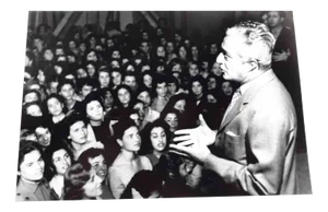 Mary Scheler, Vittorio De Sica, Photograph, 1956