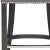 Ring Counter Stool in Charcoal & Espresso For Sale - Image 4 of 8
