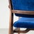 Blue Velvet Wooden Chairs, 1950s, Set of 2 For Sale - Image 14 of 18
