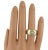 Elite and authentic from Hammerman Brothers, this wide yellow gold band ring is crafted from 18k yellow gold with a satin...