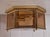 Vintage Brass Ceiling Lamp with Tinted Glass Panes, 1990s, in Very Good conditions. Designed 1990 to 1999 Up to 250V...