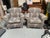 1990s Floral Lounge Arm Chairs For Sale - Image 5 of 9