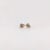 Aquamarine Martini Solitaire Stud Earrings in Solid 14k Gold Round - 2 Pieces For Sale In Columbus - Image 6 of 7
