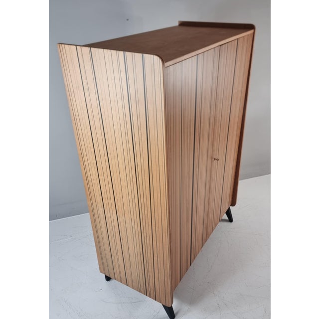 Vintage Wardrobe in Ash by Tatra Nabytok, 1970s For Sale - Image 3 of 16