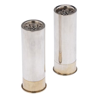 Scottish Salt & Pepper Shotgun Cartridges, Edinburgh, 1914, Set of 2 For Sale