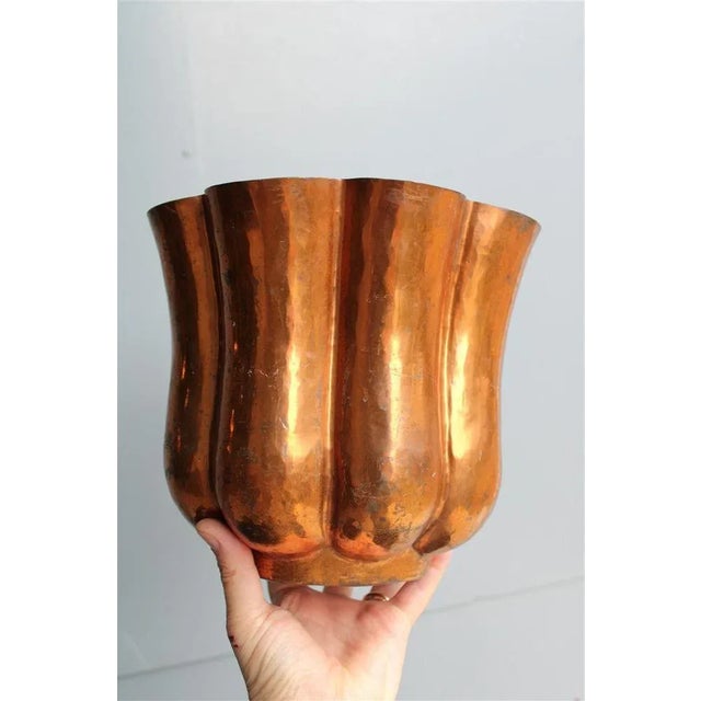 Copper Jar by Nino Ferrari for Gio Ponti, 1930 For Sale - Image 3 of 15