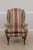 Age: Approx. 40 Years Old Details: High Quality Construction Clean Striped Upholstery Professionally Reupholstered Approx...