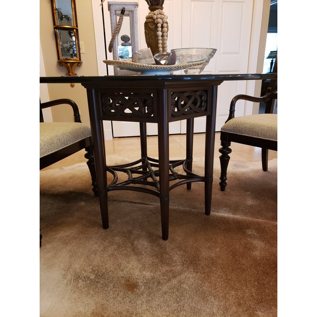 Dining Table, Tommy Bahama (By Lexington), Royal Kahala Sugar and Lace For Sale - Image 10 of 16