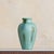 1940s Italian Aqua Ceramic Vase Attributed to Guido Andlovitz, 1940s For Sale - Image 5 of 10