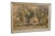 Victorian Antique Hw Robbins Where Noble Elms Abound Cows Farmhouse Road Etching 34" For Sale - Image 3 of 15