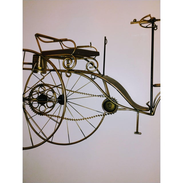 1980s Limited Edition Curtis Jere Wall Sculpture Portraying Karl Benz (Mercedes Benz) For Sale - Image 12 of 12