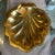 1970s 1970s Solid Brass Footed Shell Bowl For Sale - Image 5 of 5