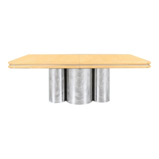 Mid-Century Modern "Radial" Dining Table by Stanley J. Friedman for Brueton For Sale