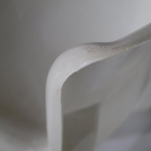 1970s Model 4875 White Plastic Chair by Carlo Bartolli for Kartell For Sale - Image 16 of 16