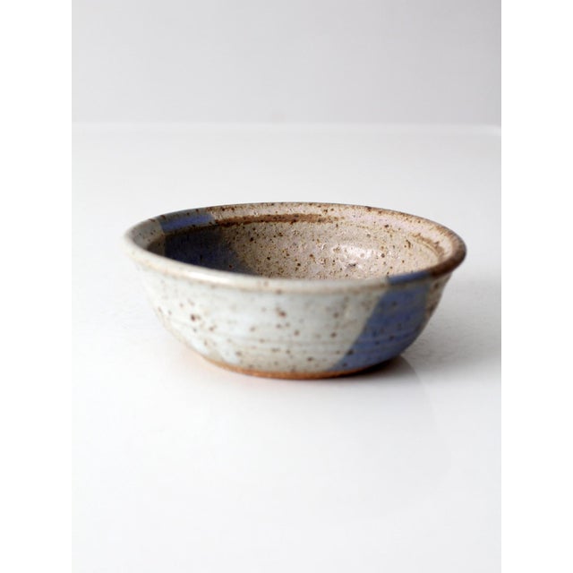 Ceramic Vintage Handmade Studio Pottery Bowl For Sale - Image 7 of 14
