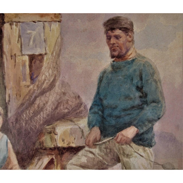 Late 19th Century Edward Duncan, Fishing Net, Circa 1875 For Sale - Image 5 of 9