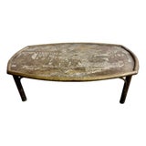 Philip and Kelvin LaVerne "T'ang Marriage" Bronze Coffee Table For Sale