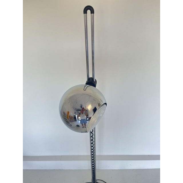 Space Age Chromkugel Eyeball Floor Lamp by Staff Leuchten, 1970s For Sale - Image 3 of 8