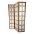 1970s Monumental Vivai Del Sud Bamboo Mirrored Room Screen For Sale