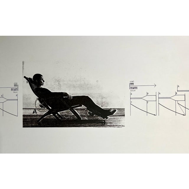 Printmaking Materials Bernhard Leitner, Austrian Sound Space Architect Bernhard Leitner Photo Lithograph Hand Signed Art For Sale - Image 7 of 11