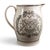 Olive-Green Transferware Masonic Creamware Jug from Staffordshire, 1800s For Sale - Image 12 of 12