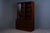 Brown Mid-Century Mahogany Bookcase, 1970s For Sale - Image 8 of 15
