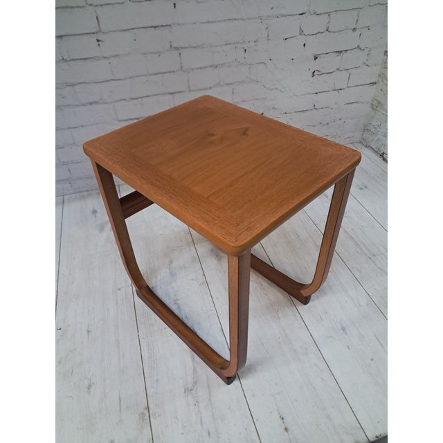 Mid-Century Modern Nesting Tables in Teak by Nathan for Parker Knoll, 1970s, Set of 3 For Sale - Image 17 of 18
