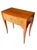 Vintage Baker Furniture French Regency Side Tables, Pair | Mid-Century Cherry Demilune Nightstands With Gilt Reeded Drawers For Sale - Image 13 of 15