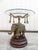 Maitland Smith Bronze Elephant Glass Side Table For Sale - Image 12 of 18